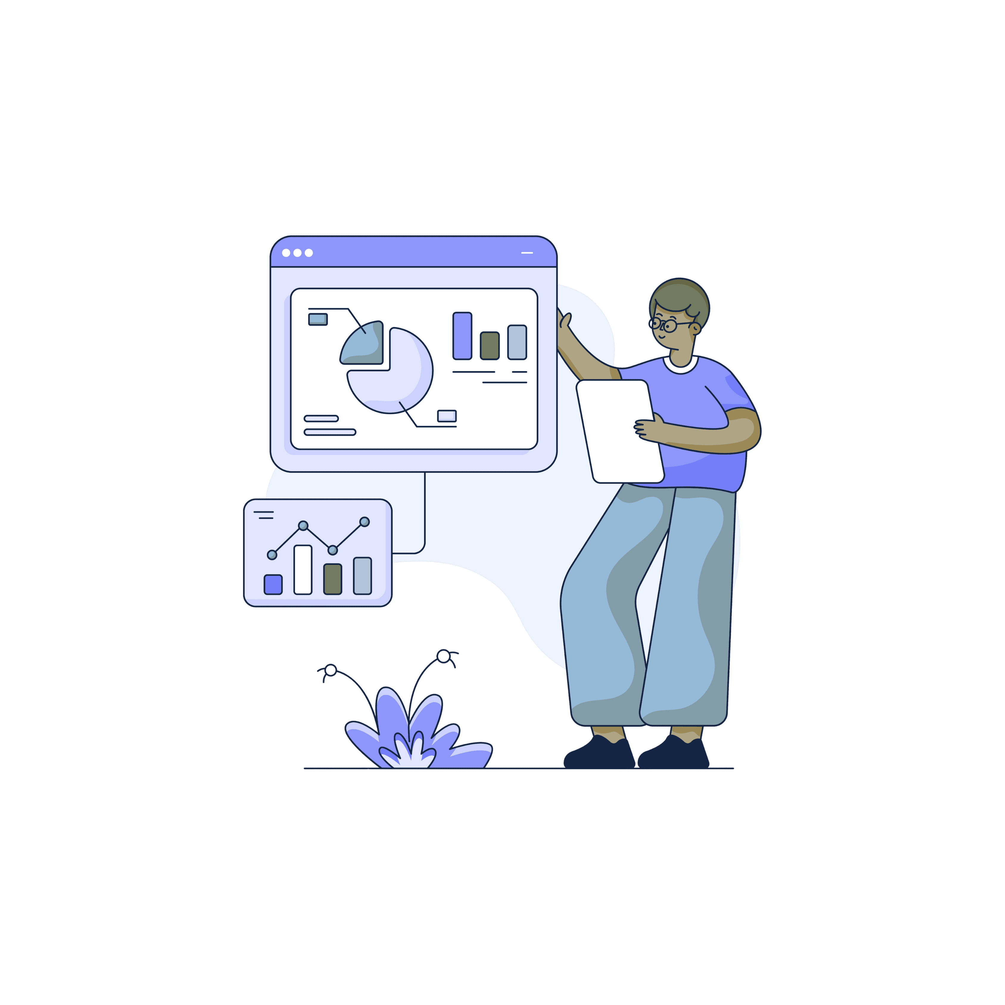 Acompanhe o desempenho